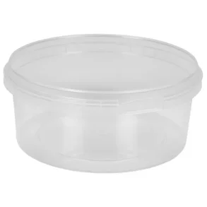 Condi btte, 5,1cm, 122mm, 400 ml, klar, PP, 1-rums 558 stk