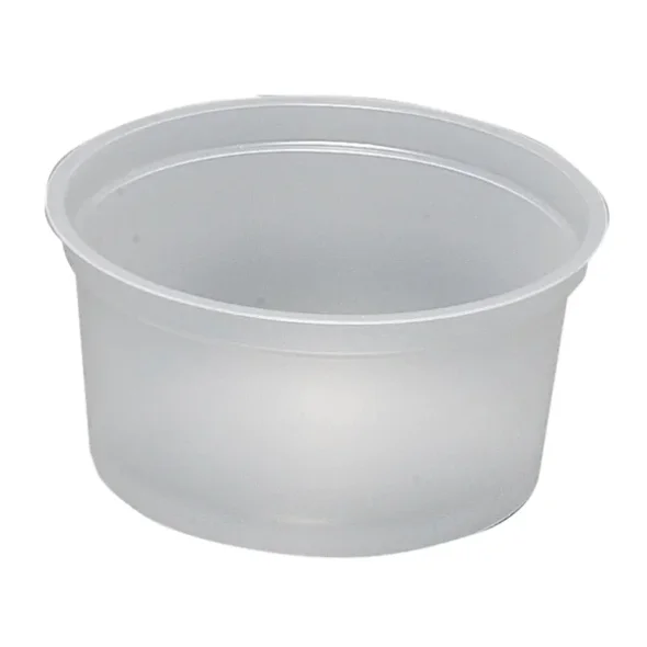 Portionsbger, 9,5cm, 200 ml klar PS, Transperant 800stk