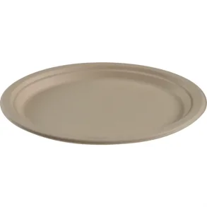 Fibertallerken, Gastro, 19x26cm nature bagasse 50stk
