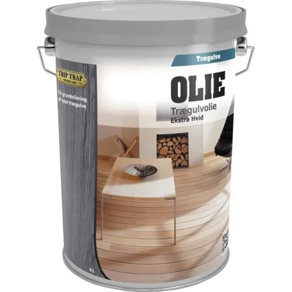 Trip Trap Trgulvolie ekstra hvid 5 liter