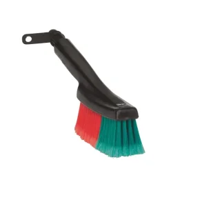 Autobrste, m/vandgennemlb, 360 mm, Bld/spaltet,