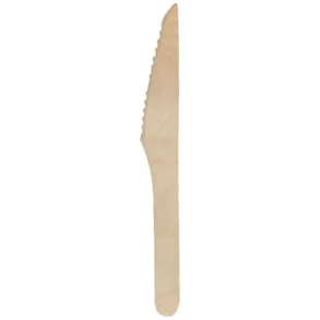 Kniv, Gastro-Line, 16,5cm, brun, birketr, 100 stk