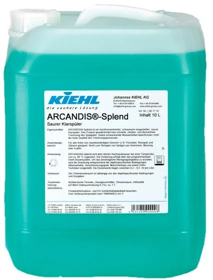 Kiehl Arcandis Splend Sur Afspndningsmiddel , 10 L