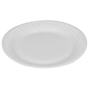 Paptallerken, Gastro-Line, 15cm, hvid, pap 2000stk