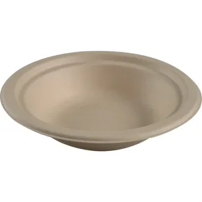 Fiberskl, Gastro, 3,8cm, 18cm, 400 ml, nature, bagasse, dyb 1000stk