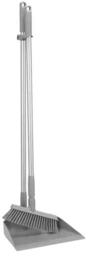 Fejebakkest med langt skaft og kost, 330 mm, Medium, Gr