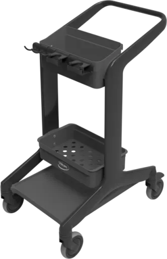 HyGo mobil rengringsstation, 780 mm, Usamlet, Sort