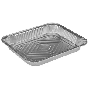 Gastronormbakke 32,5x26,3x3,8cm alu, 2690 ml  1/2 GN 100 stk