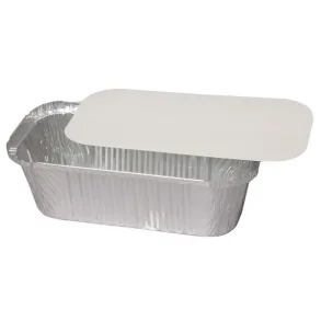 Alu-form, 25x13x7cm, aluminium, 1500 ml, rektangulr 100stk x 8 pakker