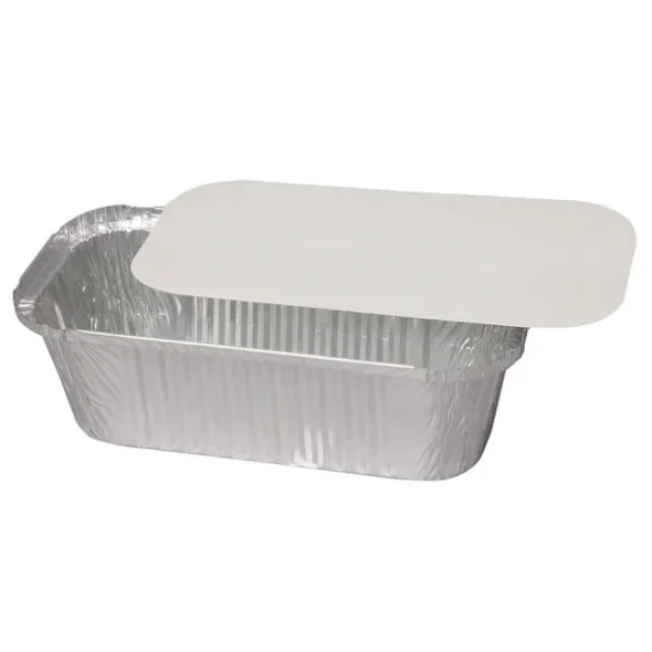 Alu-form, 25x13x7cm, aluminium, 1500 ml, rektangulr 100stk x 8 pakker