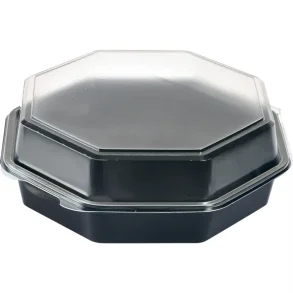 Plastbakke m/lg, 230 x 230 x80 mm , 180 stk