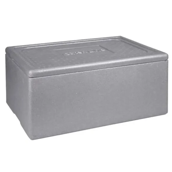 Termokasse, Cater-Line, 60x40x29cm, 43 l,  gr, EPS, 1-rums, standard, 1/1 GN 