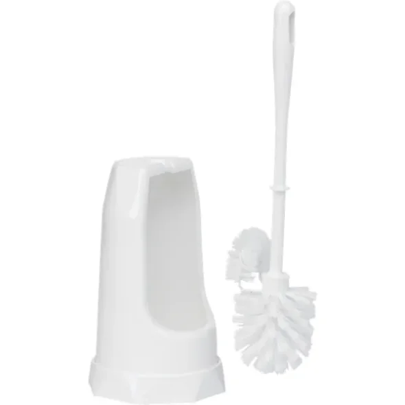 Toiletbrste m/skyllekantsbrste