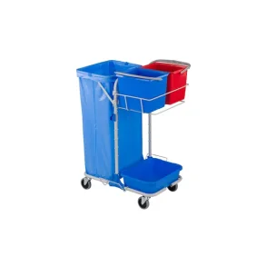 DIT Combi Core Inventar vogn, Klassisk 2x13L spande, 110L affald + bakke