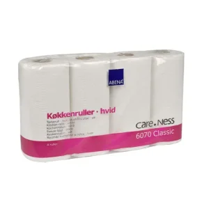 Kkkenrulle Neutral 2 lags, 17,8 meter 100% hvid 28 rl.