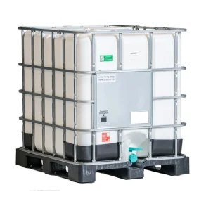 Palletank IBC 1050L. NY 150/50mm PE palle UN FOOD