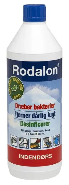 Rodalon indendrs rd 5%, 1 liter, mug og skimmel