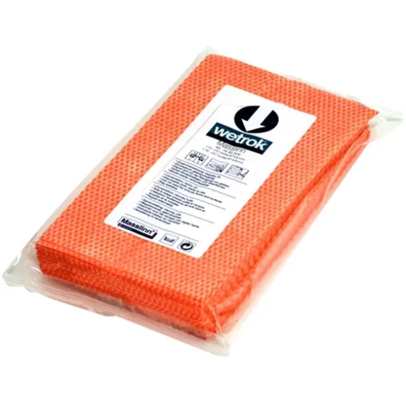 Masslin Orange olieimprgnerede klud Wetrok 50 stk/pak