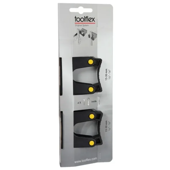 Toolflex redskabsholder 15-20 mm 2stk/pak