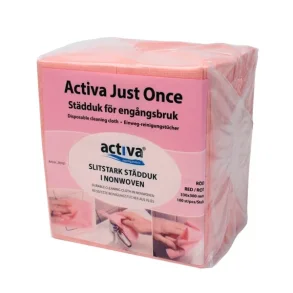 Activca Engangsklud rd, 100 stk 