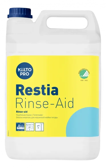 Kiilto Pro Restia Rinse-aid 5 l afspnding svanemrket