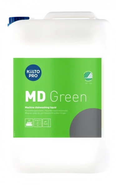 Kiilto Pro MD Green 20 l maskineopvask flydende svanemrket