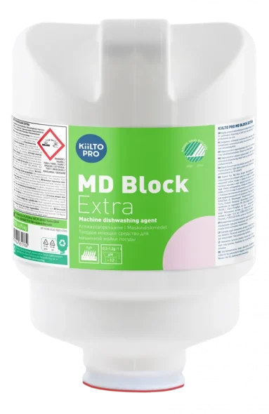 Kiilto Pro MD Block Extra 4,95 kg maskineopvask x 2 stk/ Svanemrket