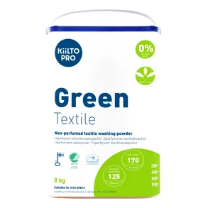 Kiilto Pro Green Textile vaskepulver svanemrket 8 kg