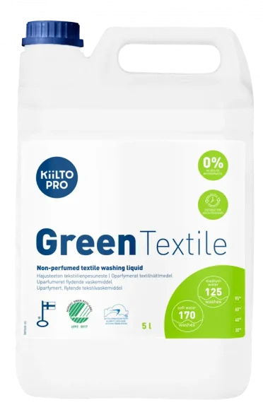 Kiilto Pro Green Liquid Textile Wash 5 l tjvask Svanemrket