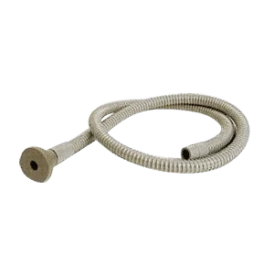 Spandefylderslange rustfri stl 100 cm