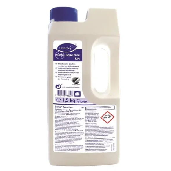 Suma Base free M4 1.5Kg W422 , Maskinopvaskemiddel og ibldstning