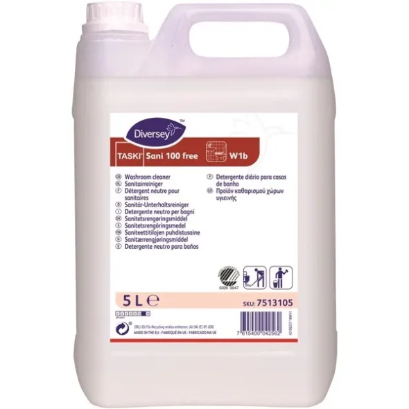 TASKI Sani 100 Free, Sanitet 5 liter kalkfjerner