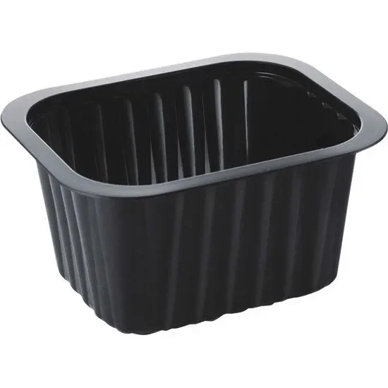 PP Form, sort  138 x 114 x 70mm, 276 stk