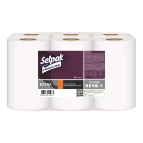 Selpak Pro Extra centerfeed rulle 250m 6stk/kolli