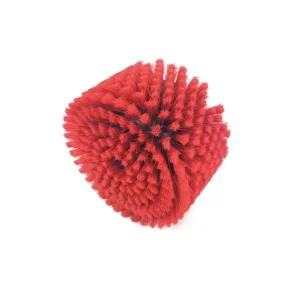 Motorskrubber kantede brste med rondel rd