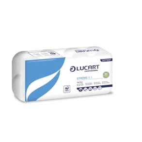 LUCART TOILETPAPIR, 3 lags 29m pr rulle 72 rl HVID