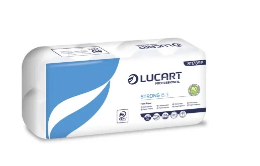 LUCART TOILETPAPIR, 3 lags 29m pr rulle 72 rl HVID