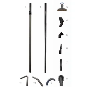 EasyClean indendrs teleskop rensest 5,6 m med tilbehr