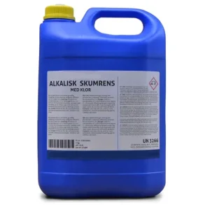 Cleanstep Alkalisk Skumrens med Klor, 5 liter