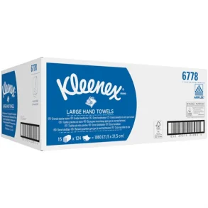 Papirhndkldeark Kleenex Ultra L 1860 ark/kolli