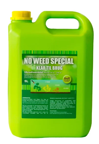 Ukrudtsmiddel No Weed special, klar til brug 5 ltr.