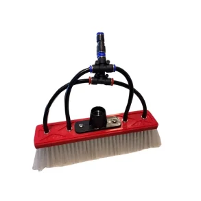 Tucker Premium svinehr Hybrid vandbrste 30cm m/ 2 runddyser