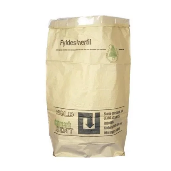 Papirsk, Hold Danmark Rent, Vdstrkt semi clupak, brun, 100 g/m2 + PE-indlg 50 my, 70x110 cm, 110 L, 20 stk/kolli