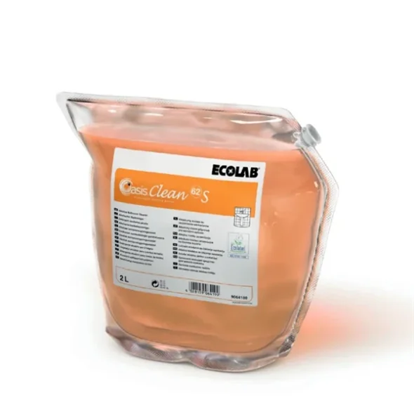 Ecolab Oasis Clean 62 S sanitetsrengring 2x2 L