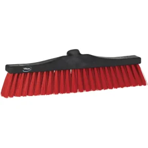 Flisekost sort / rd 45 cm