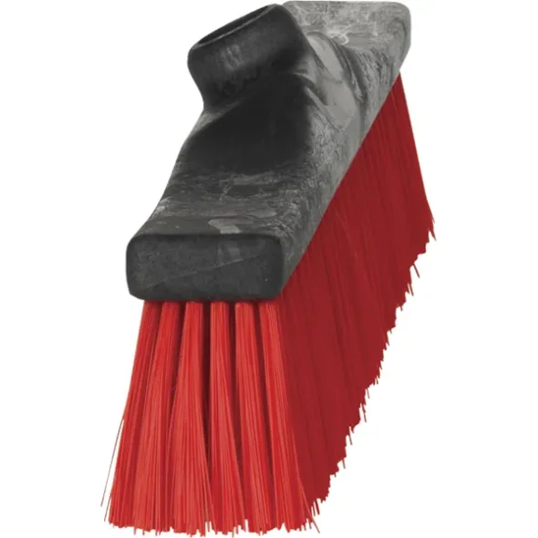 Flisekost sort / rd 45 cm