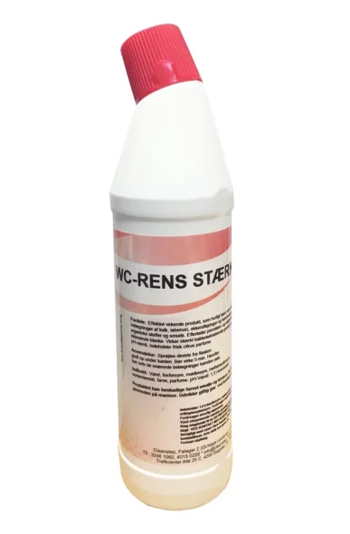 Wc-rens STRK 750 ml 600 stk/palle 