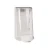 Sterisol Dispenser, med transparent kappe, hvid, 700 ml,