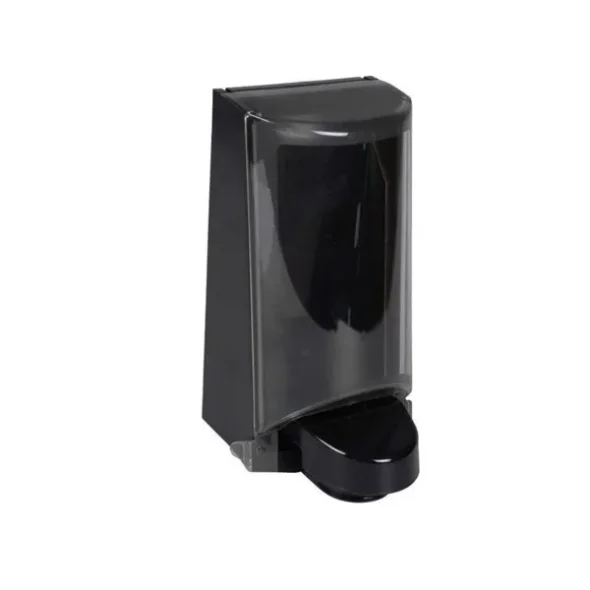 Sterisol Dispenser, med transparent kappe, sort, 700 ml,