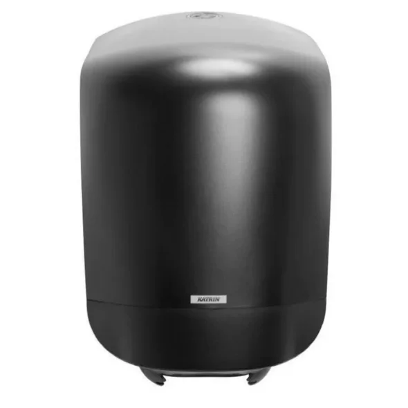 Dispenser, Katrin, til midi hndklderuller, sort, 26,30 cm x